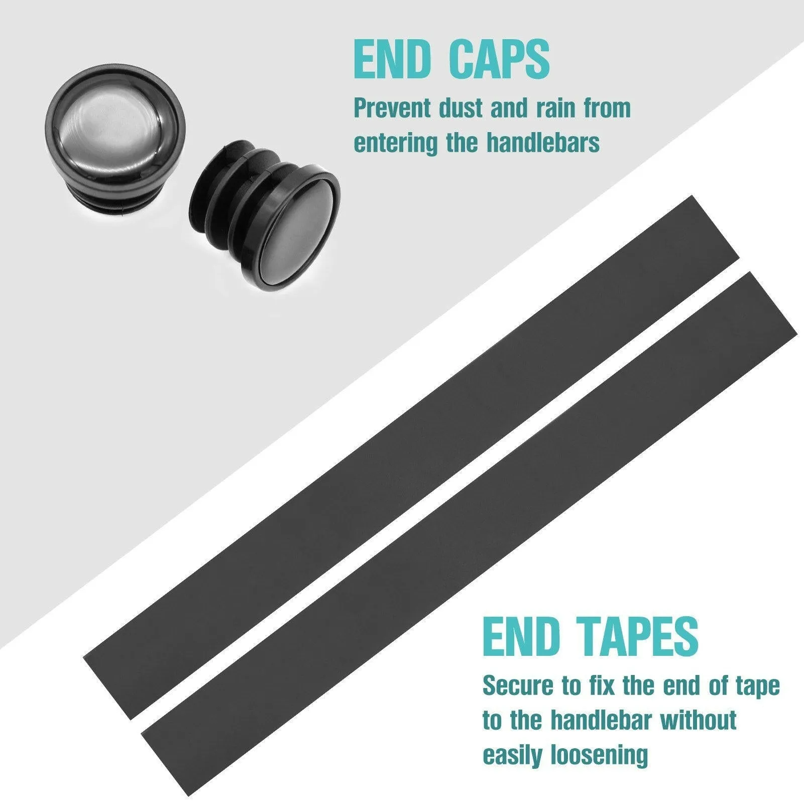 2PCS Road Bike Handlebar Tape Grips Road Comfortable Bicycle Bar Tapes
