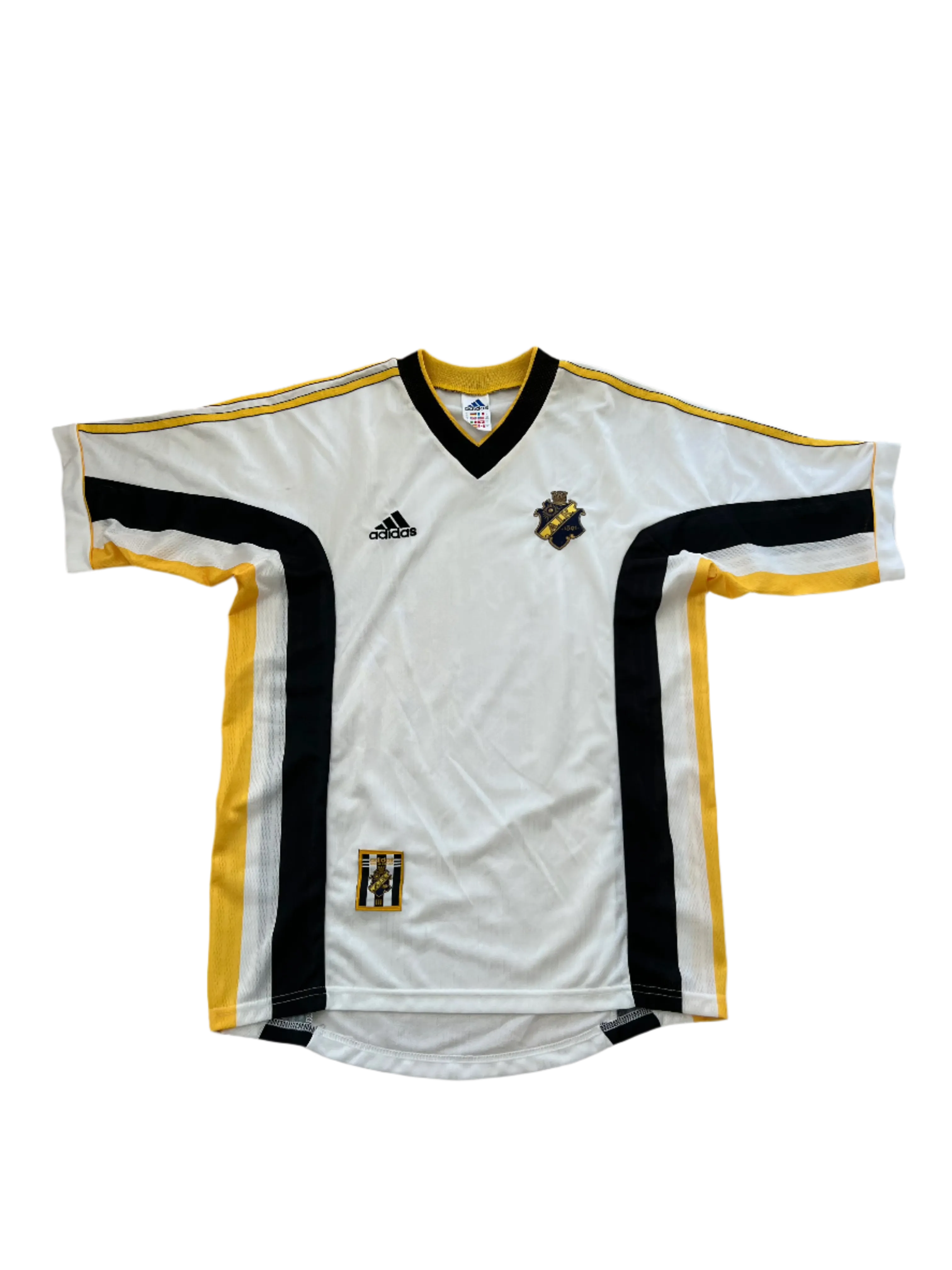 Adidas - AIK 1998/99 Away Football Shirt