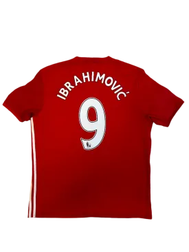 Adidas - Manchester United 2016/17 Home Football Shirt 'IBRAHIMOVIC'