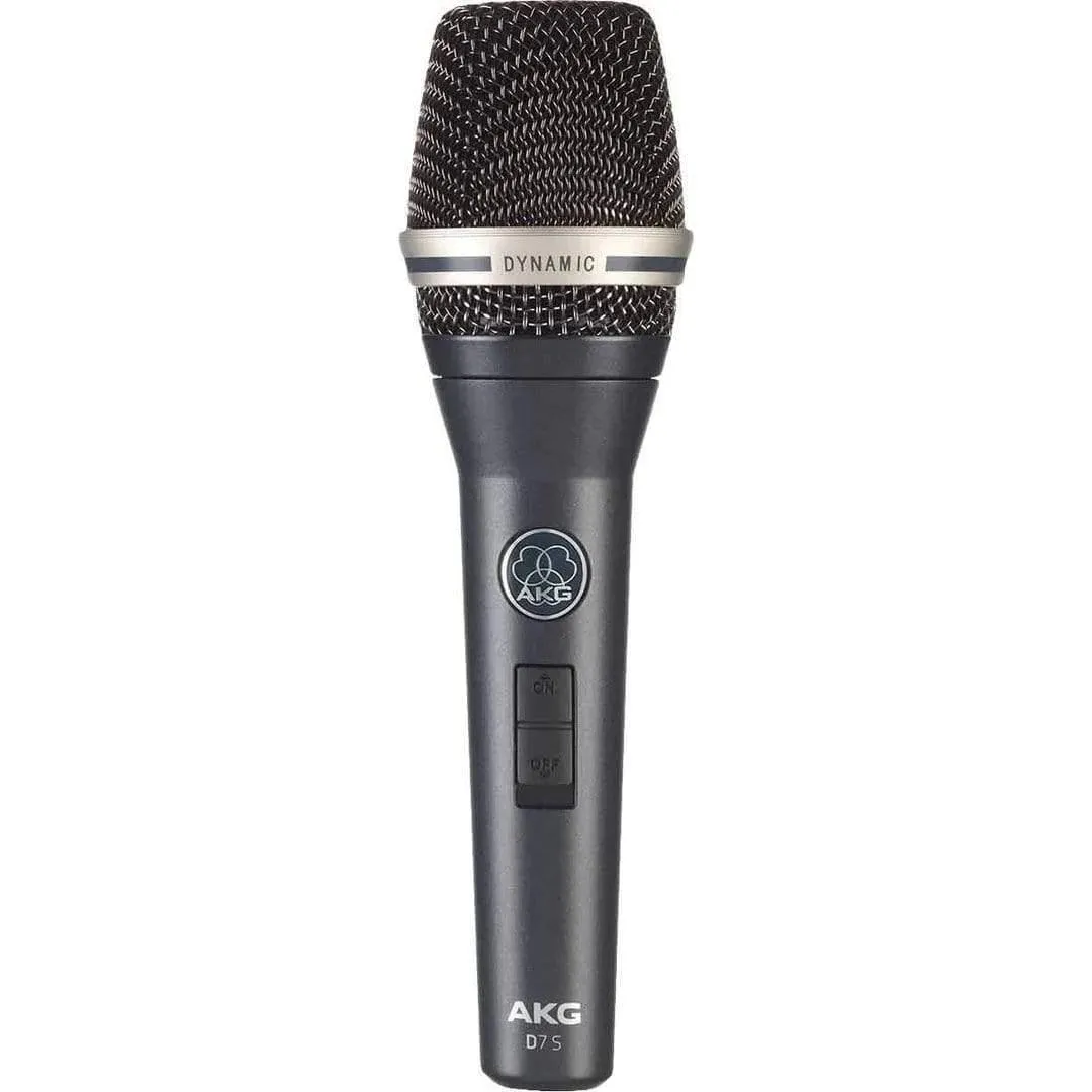 AKG D7S Reference Dynamic Vocal Microphone w/ Switch