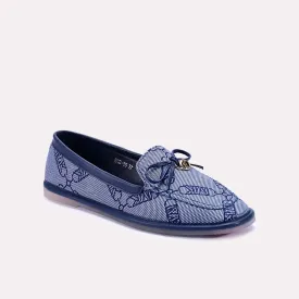 Avelina Blue Casual Pumps 0431292