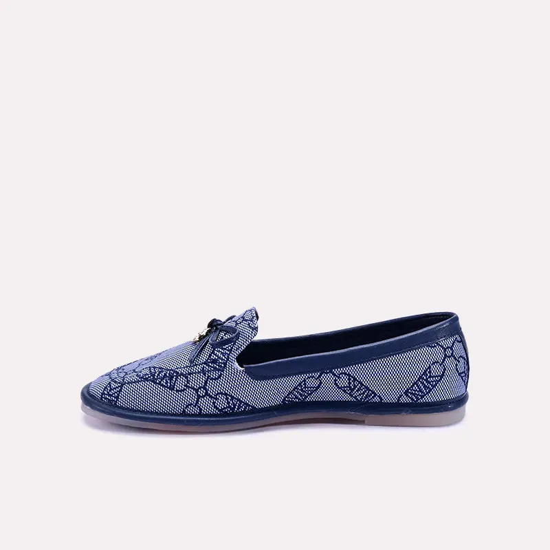 Avelina Blue Casual Pumps 0431292