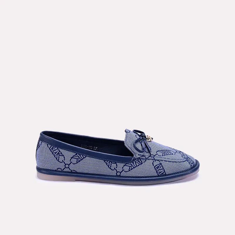 Avelina Blue Casual Pumps 0431292