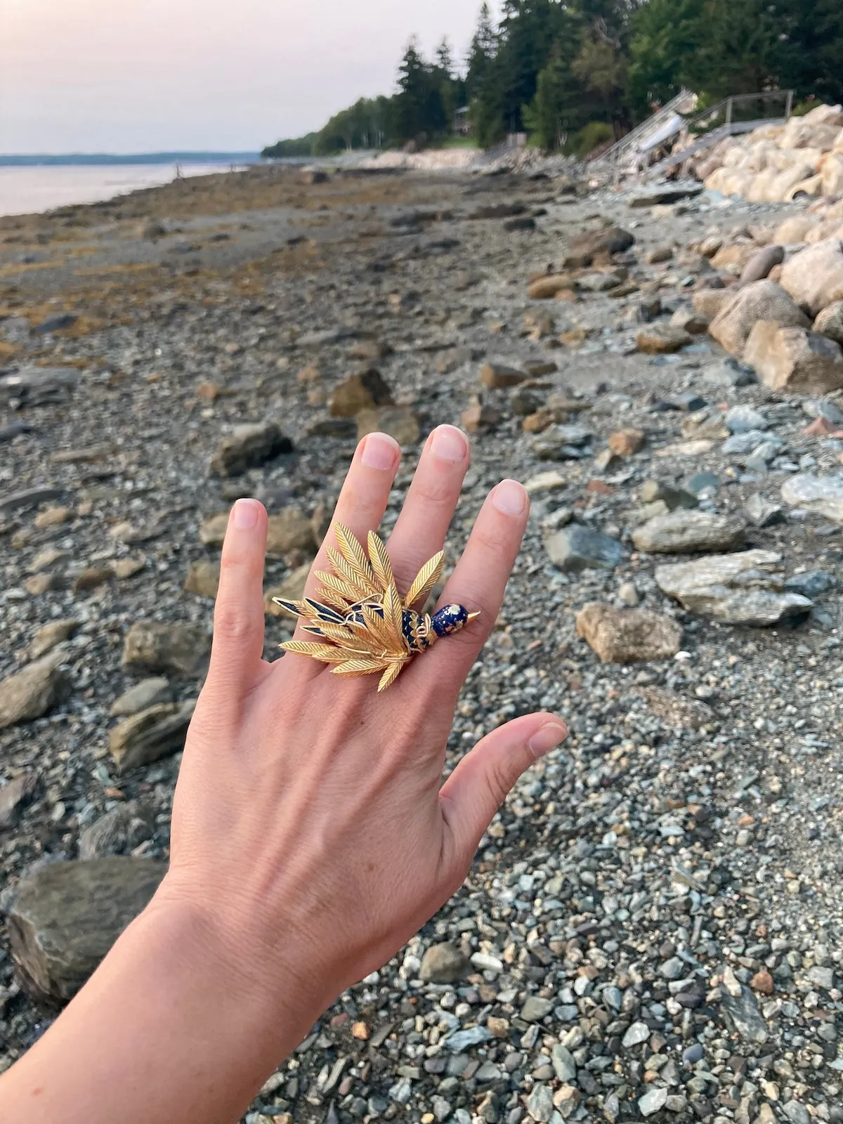 Free as a Bird  - Vintage Cocktail Ring