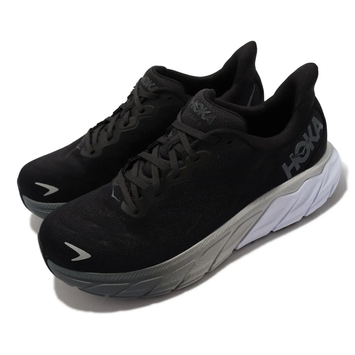 Hoka Men's Arahi 6, black/ white