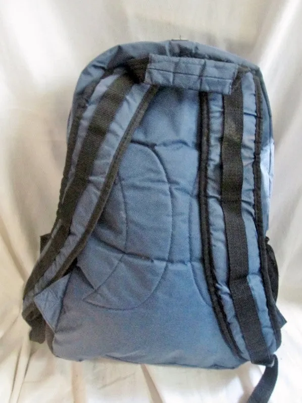 HURLEY Canvas Vegan BACKPACK Shoulder Rucksack Travel BAG BLUE WHITE Vegan