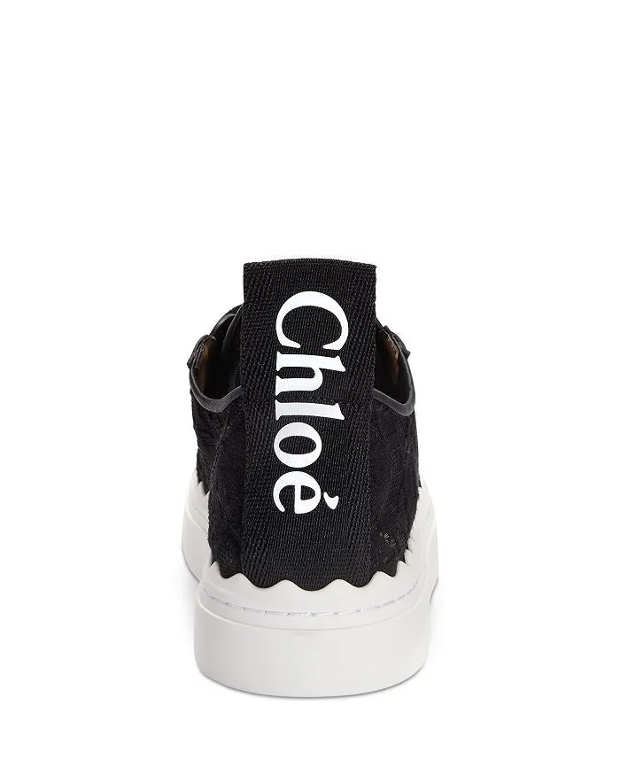Lauren Chloe Women's Lace Low Top Sneakers