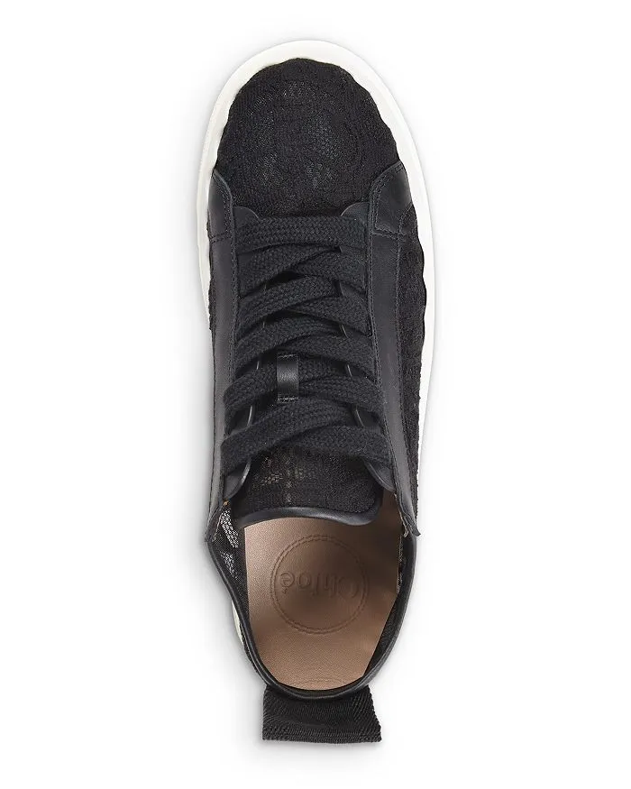 Lauren Chloe Women's Lace Low Top Sneakers