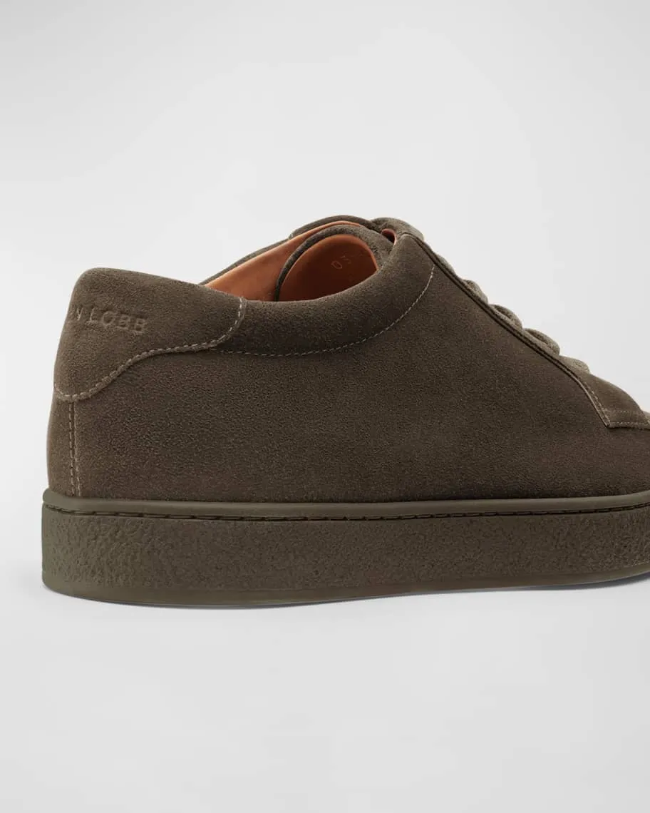 Molton John Lobb Men's Suede Low Top Sneakers