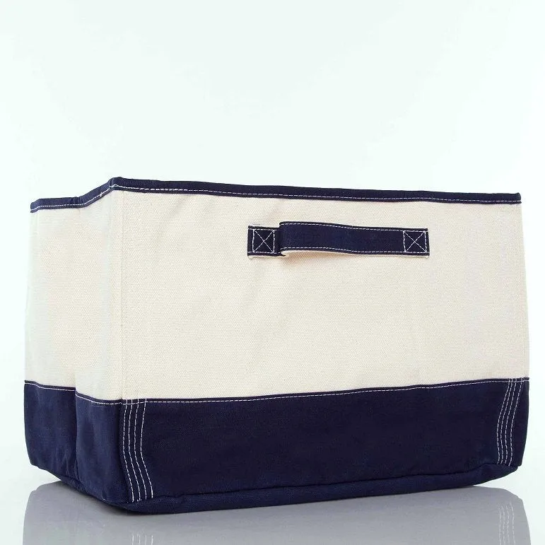 Natural Canvas Storage Tub