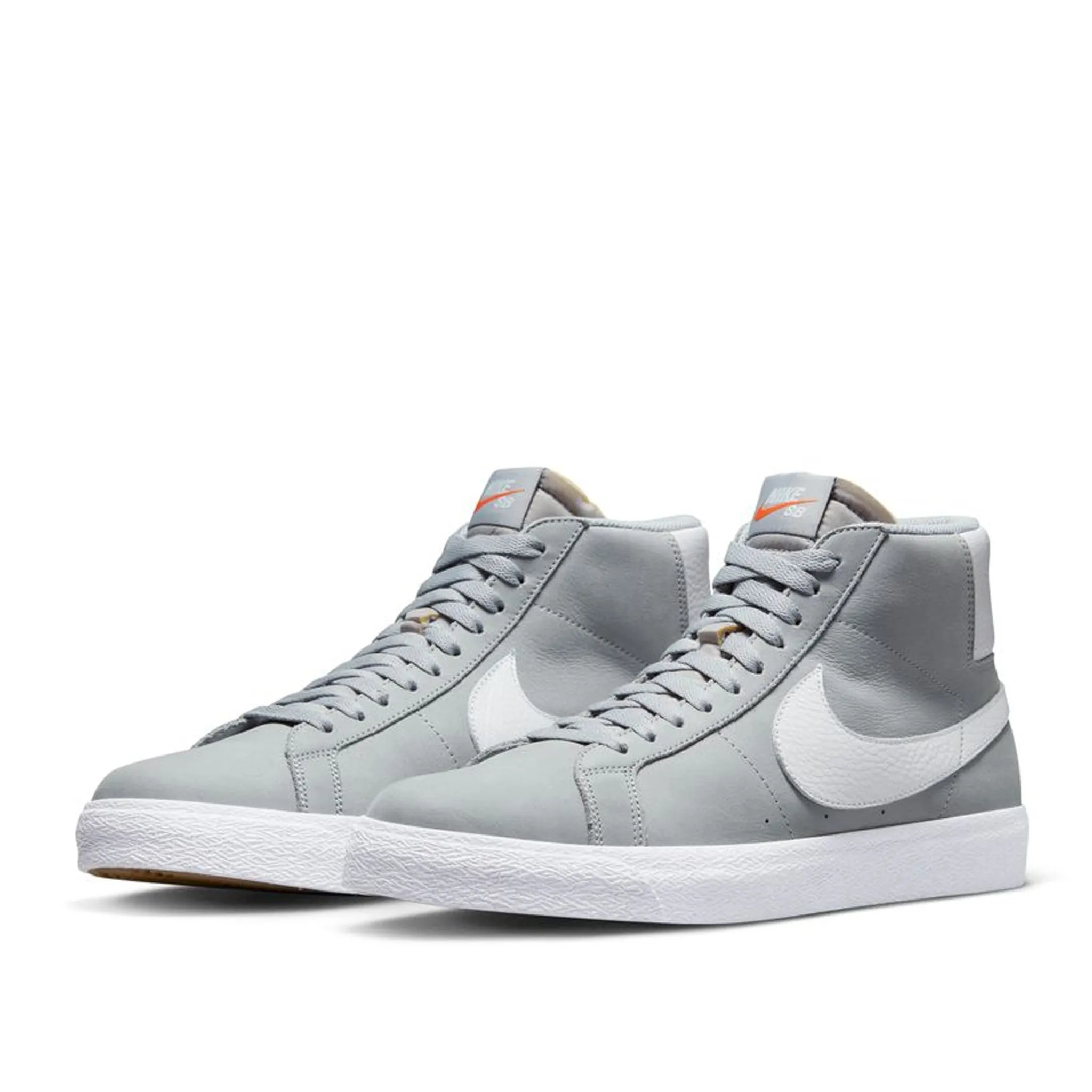 Nike SB Zoom Blazer Mid ISO Wolf Grey/White Sale