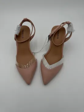 Shoes Heels Stiletto By Torrid In Pink, Size: 9