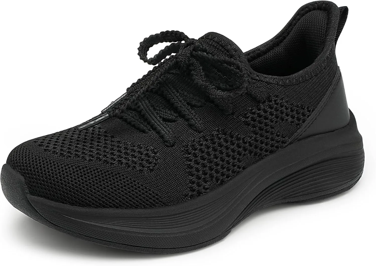 Stelle Girls Sneakers Kids Tennis Running Walking Shoes Slip-On Athletic Non Slip Lightweight Breathable Sport Shoes for Little/Big Kid