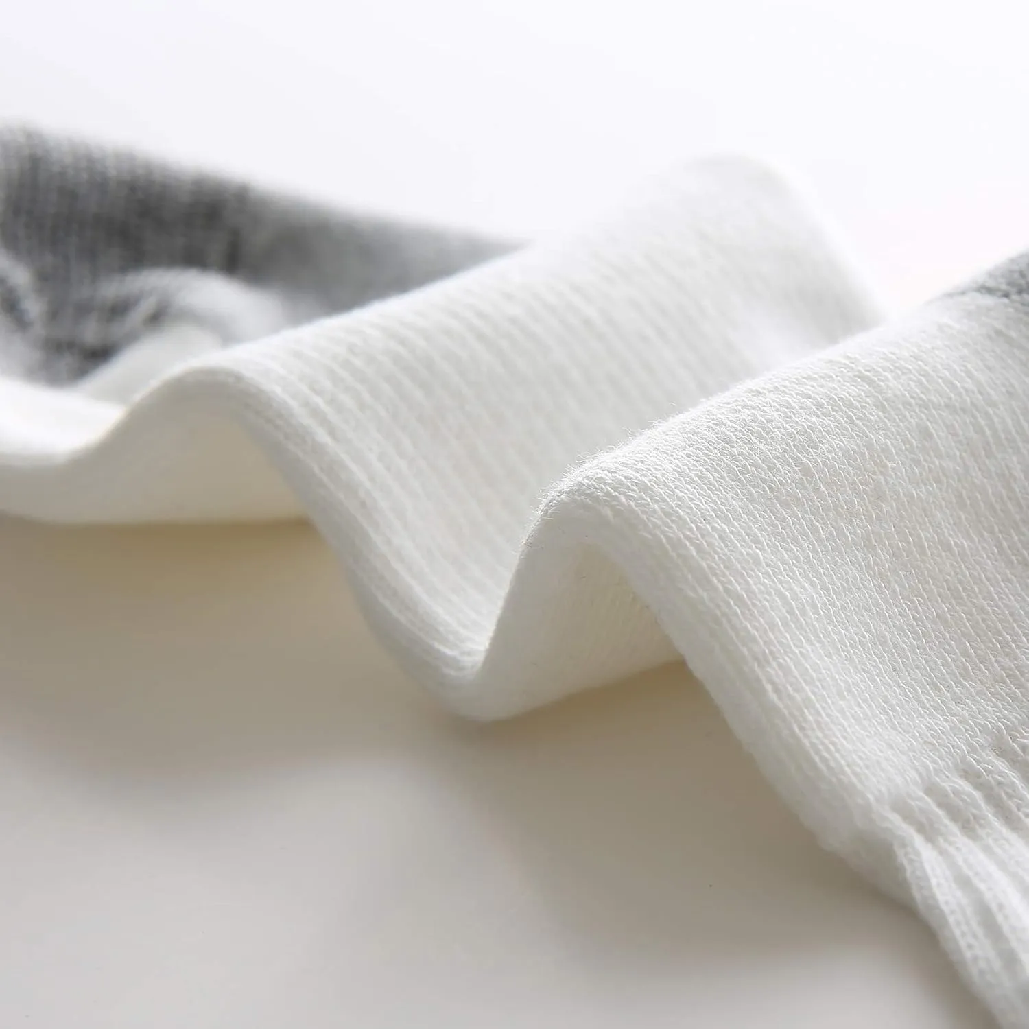 WANDER Men's Athletic Ankle Socks 3/8 Pairs Thick Cushion Running Socks for Men&Women Cotton Socks 6-9/9-12/12-15