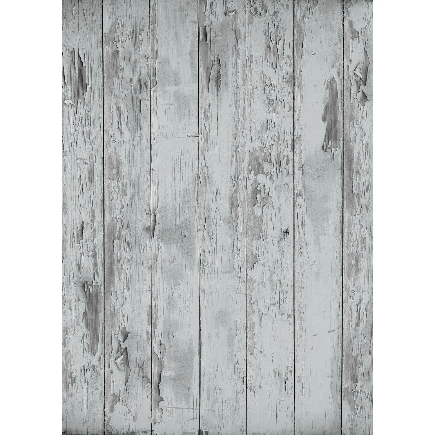 X-Drop Canvas Backdrop – Rich Gray Distressed Wood Panel (5' x 7')